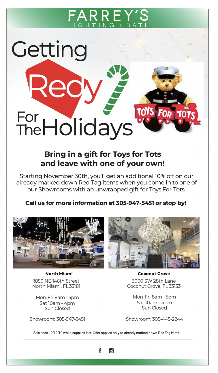 Holiday Sales Event Marketing Email